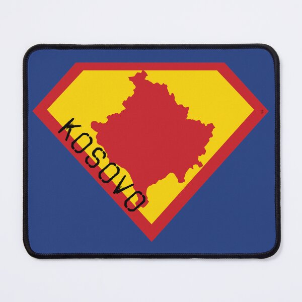 Item preview, SUPER KOSOVO SHIELD - Freedom Is The Superpower - SUPERHERO spellout design designed and sold by pelagio.