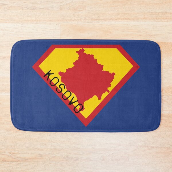 Item preview, SUPER KOSOVO SHIELD - Freedom Is The Superpower - SUPERHERO spellout design designed and sold by pelagio.