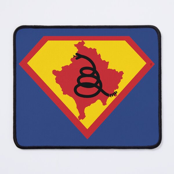 Item preview, KOSOVO SHIELD - Freedom Is The Superpower - Modern Gadsden Snake Flag - Dont Tread On Me SUPERHERO design designed and sold by pelagio.