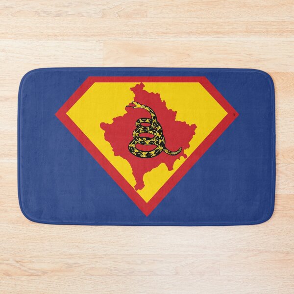Item preview, KOSOVO SHIELD - Freedom Is The Superpower - Gadsden Snake Flag - Dont Tread On Me SUPERHERO design designed and sold by pelagio.