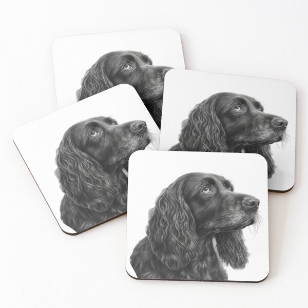 Item preview, Cocker Spaniel Dog Charcoal Style designed and sold by lascositasdetri.