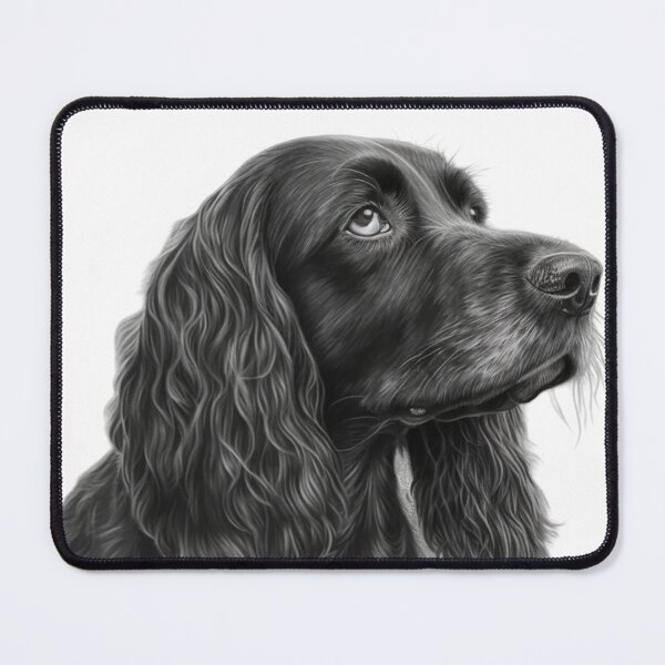 Item preview, Cocker Spaniel Dog Charcoal Style designed and sold by lascositasdetri.