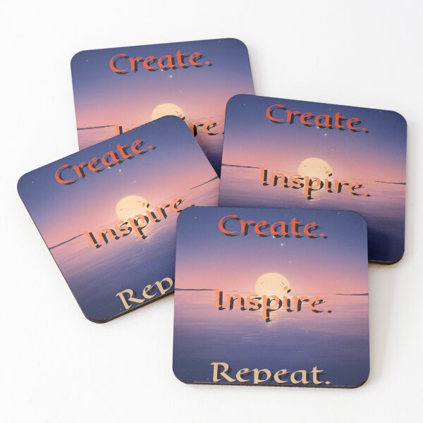 Item preview, Create, Inspire, Repeat Print designed and sold by Nikoxxo.