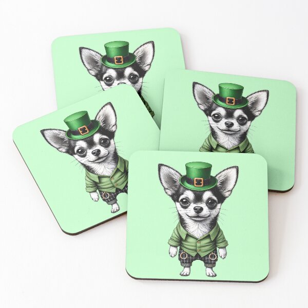 Item preview, Lucky Chihuahua St. Patrick’s Day Design designed and sold by TSQ.