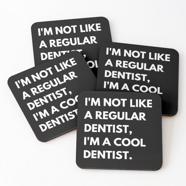 Item preview, I'm Not Like A Regular Dentist I'm A Cool Dentist Funny  designed and sold by CuteLovelyDesigns.