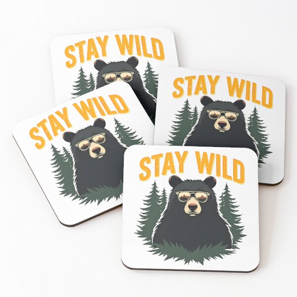 Item preview, Stay Wild Bear Design designed and sold by FoxyJags.