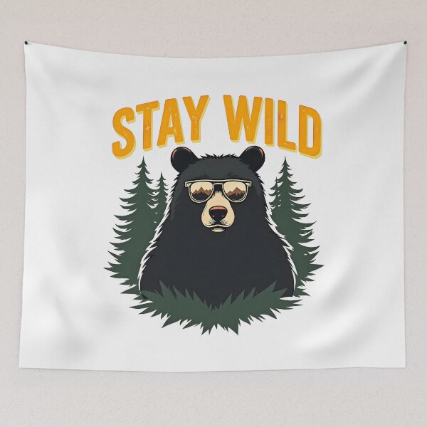 Item preview, Stay Wild Bear Design designed and sold by FoxyJags.