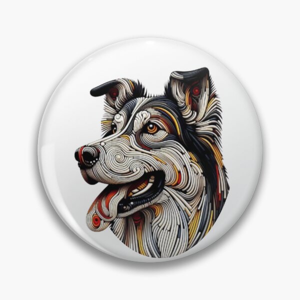 Item preview,  Abstract Dog Vasarely Style image Great Design designed and sold by Creat-Des.