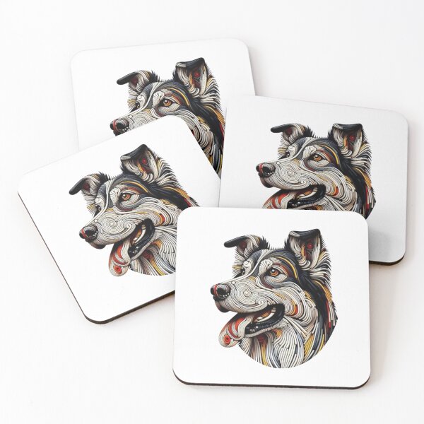 Item preview,  Abstract Dog Vasarely Style image Great Design designed and sold by Creat-Des.