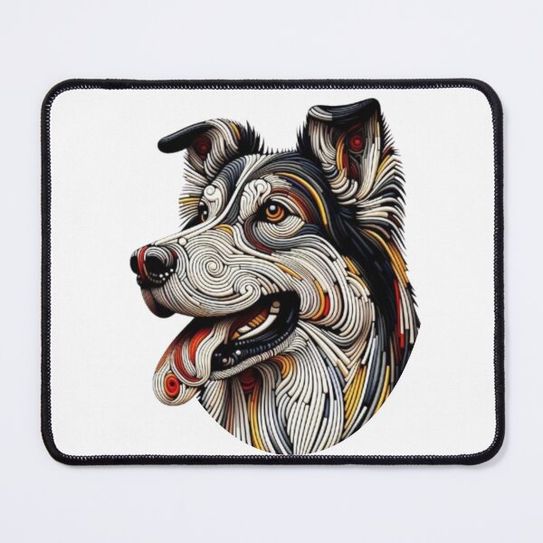 Item preview, Abstract Dog Vasarely Style image Great Design designed and sold by Creat-Des.
