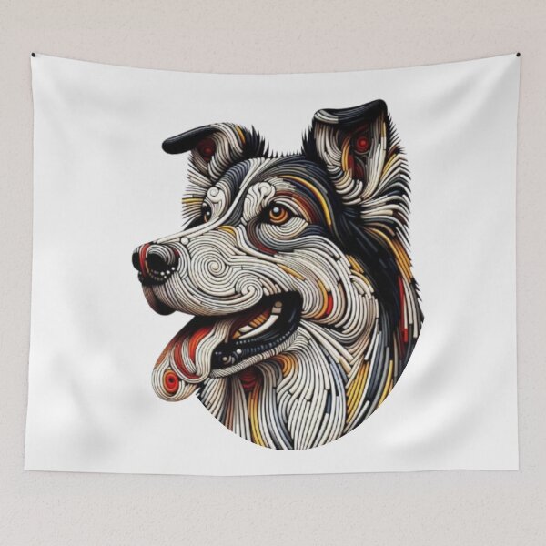 Item preview,  Abstract Dog Vasarely Style image Great Design designed and sold by Creat-Des.
