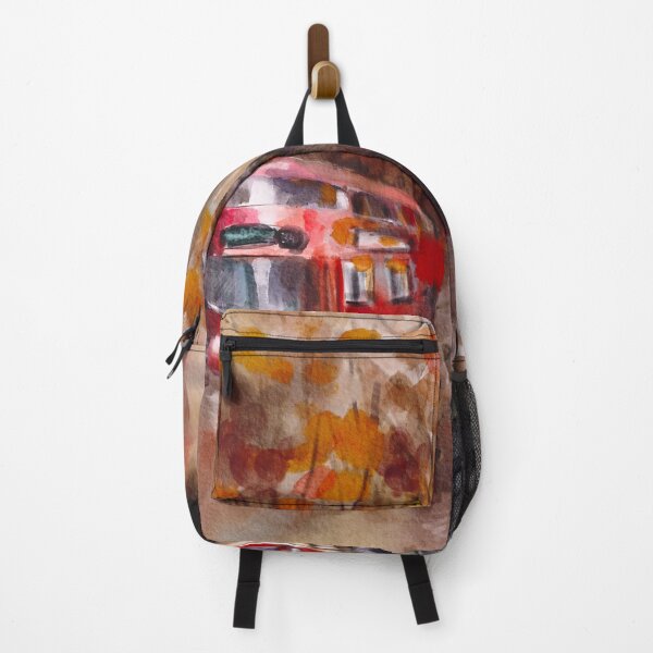 Item preview, London Art Painting Red Bus art designed and sold by Tamarioniart.