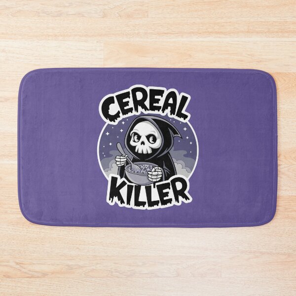 Item preview, Cereal Killer! Funny Grim Reaper Food Pun designed and sold by PMCreative.
