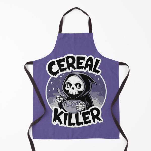 Item preview, Cereal Killer! Funny Grim Reaper Food Pun designed and sold by PMCreative.