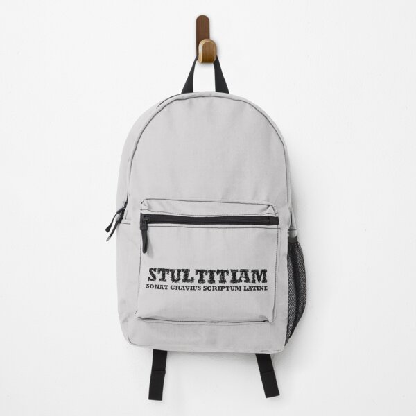 Item preview, stultitiam - serious idiotic latin quote designed and sold by BeJahMan.