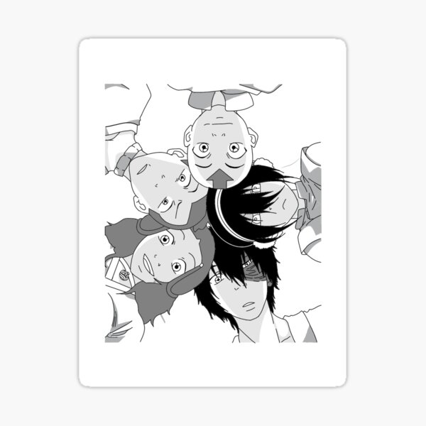 Item preview, The Gaang from Avatar in black and white designed and sold by RomiTf.