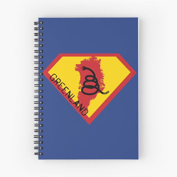 Item preview, GREENLAND SHIELD - Freedom Is The Superpower - Modern Gadsden Snake Flag - Dont Tread On Me SUPERHERO spellout design designed and sold by pelagio.