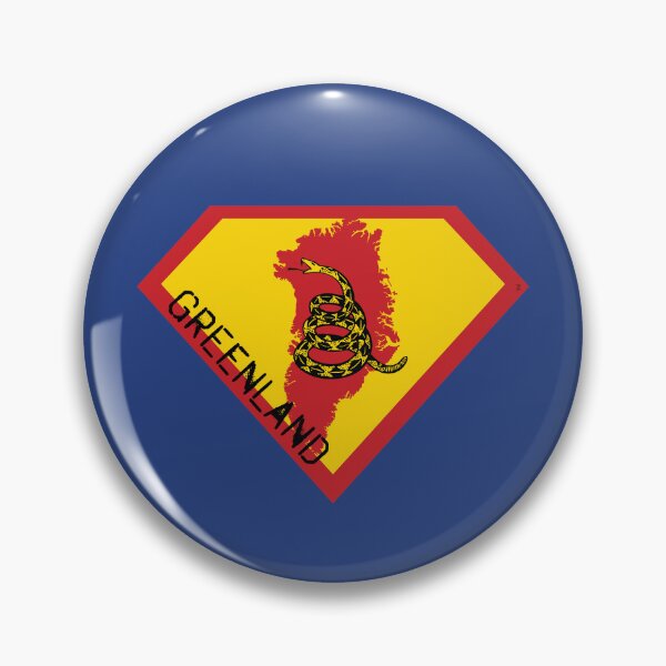 Item preview, GREENLAND SHIELD - Freedom Is The Superpower - Gadsden Snake Flag - Dont Tread On Me SUPERHERO spellout design designed and sold by pelagio.
