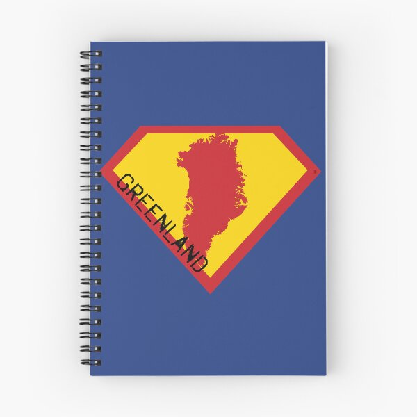 Item preview, SUPER GREENLAND SHIELD - Freedom Is The Superpower - SUPERHERO spellout design designed and sold by pelagio.
