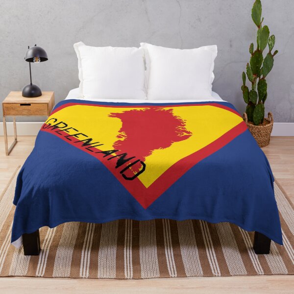 Item preview, SUPER GREENLAND SHIELD - Freedom Is The Superpower - SUPERHERO spellout design designed and sold by pelagio.