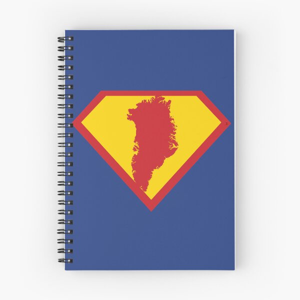Item preview, SUPER GREENLAND SHIELD - Freedom Is The Superpower - SUPERHERO design designed and sold by pelagio.