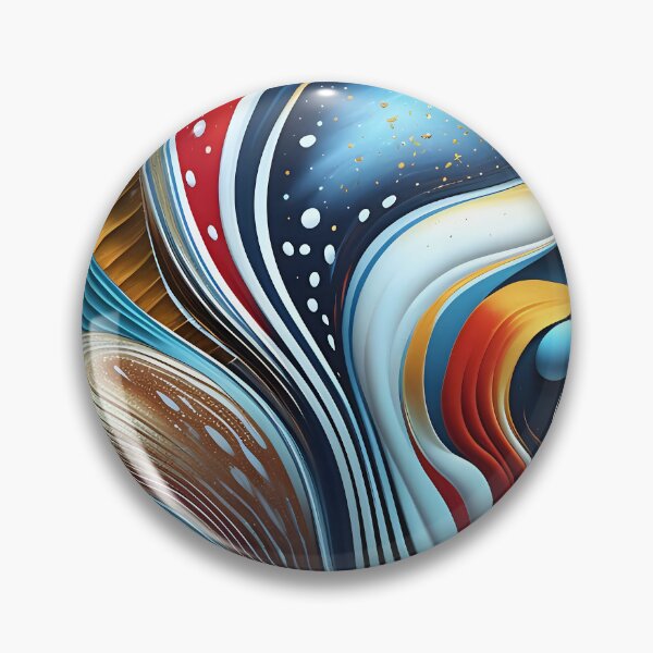 Item preview, Vibrant Abstract Kaleidoscope: Wearable Art for Every Space  designed and sold by nadeem4design.