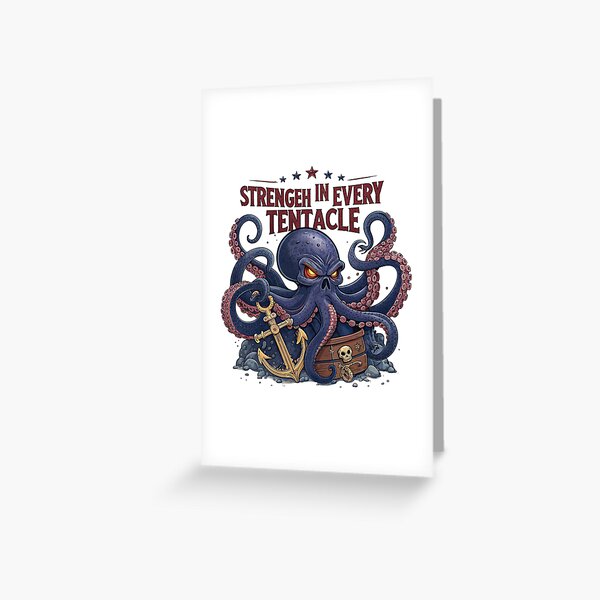 Item preview, STRENGTH IN EVERY TENTACLES  designed and sold by WILDWAER .