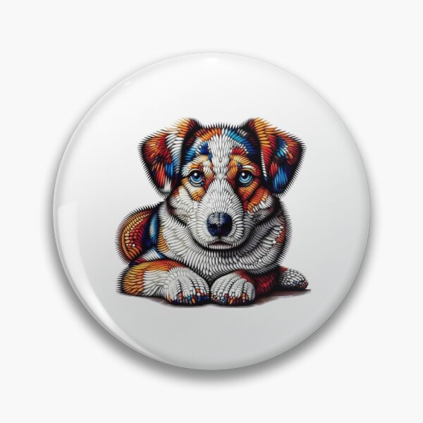 Item preview,  Abstract Dog Vasarely Style image Great Design designed and sold by Creat-Des.