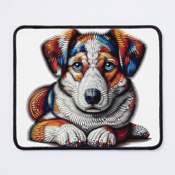 Item preview,  Abstract Dog Vasarely Style image Great Design designed and sold by Creat-Des.