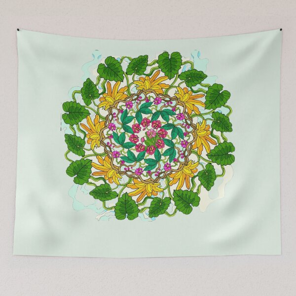 Item preview, Botanical Mandala Bliss designed and sold by Frankie Design Store.
