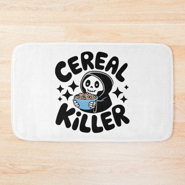 Item preview, Cereal Killer! Funny Grim Reaper Food Pun designed and sold by PMCreative.