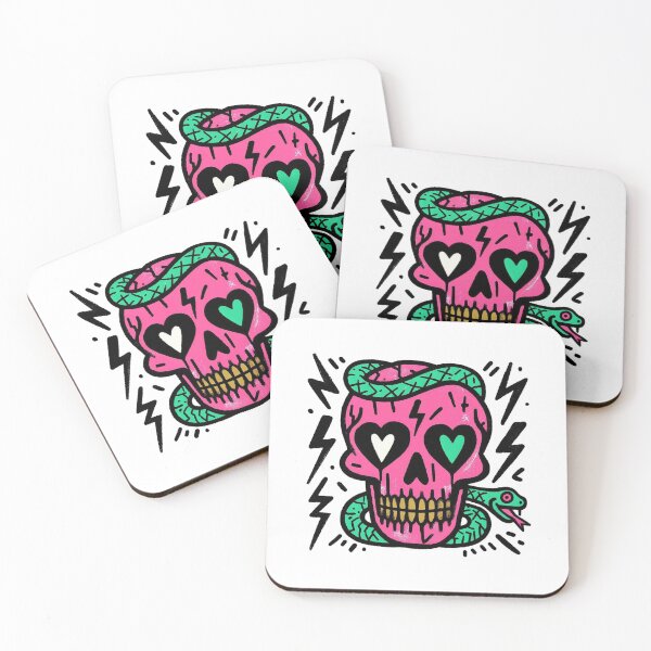 Item preview, Electric Love Skull designed and sold by zzz888.