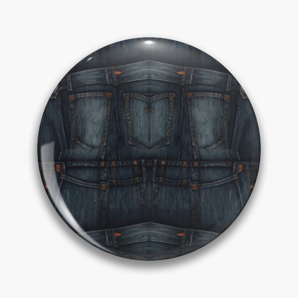 Item preview, Layered Denim Crayon Pattern designed and sold by Glam-OOTD.
