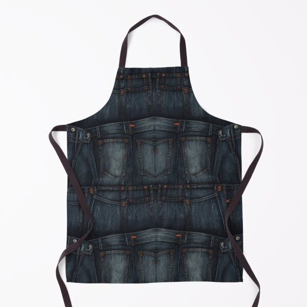 Item preview, Layered Denim Crayon Pattern designed and sold by Glam-OOTD.