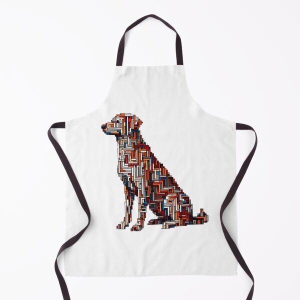Item preview, Abstract Dog Vasarely Style image Great Design designed and sold by Creat-Des.
