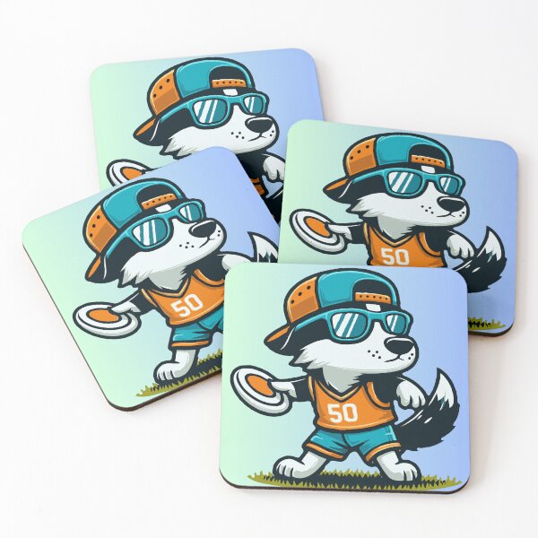 Item preview, Dog Playing Ultimate Frisbee designed and sold by McThingummy.