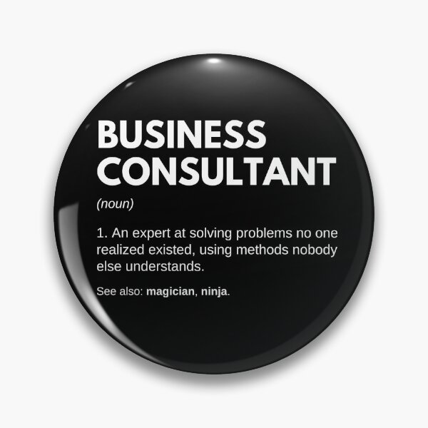 Item preview, Business Consultant Funny Definition designed and sold by CuteLovelyDesigns.