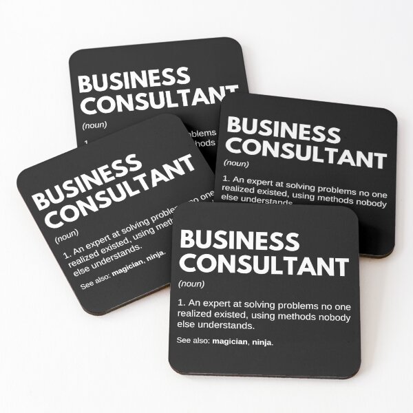 Item preview, Business Consultant Funny Definition designed and sold by CuteLovelyDesigns.