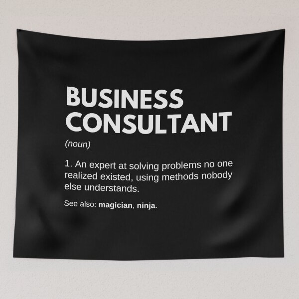 Item preview, Business Consultant Funny Definition designed and sold by CuteLovelyDesigns.