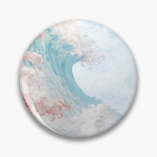 Item preview, Japanese Wave Painting – Serene and Powerful Sea Wall Art designed and sold by elimiui.