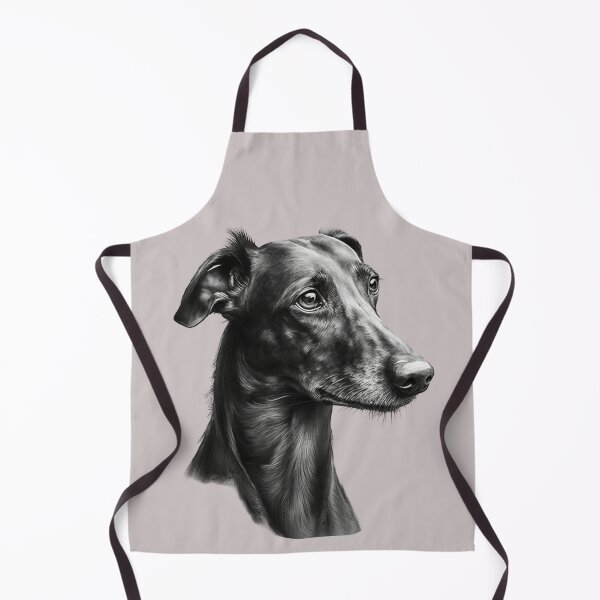 Item preview, Black greyhound in charcoal designed and sold by lascositasdetri.
