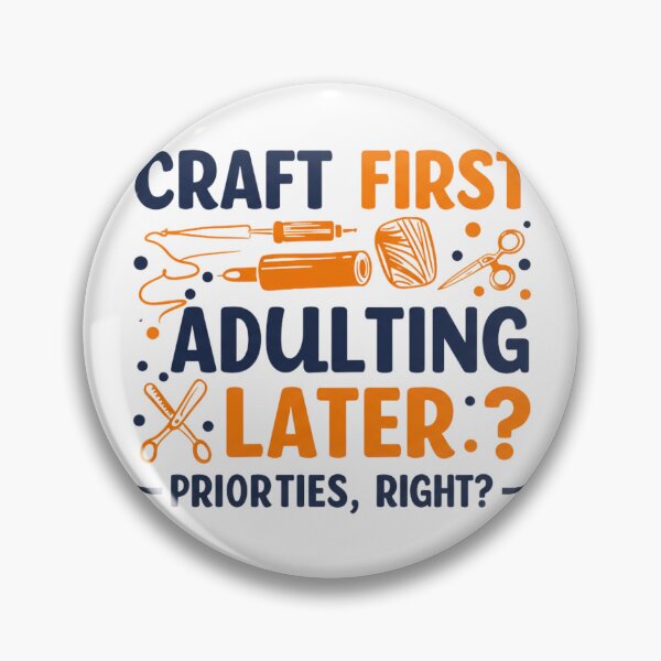 Item preview, Craft First, Adulting Later designed and sold by FitEnvy.