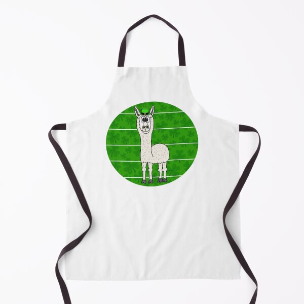 Item preview, St Patrick's Day Llama Irish Funny designed and sold by doodlerob.