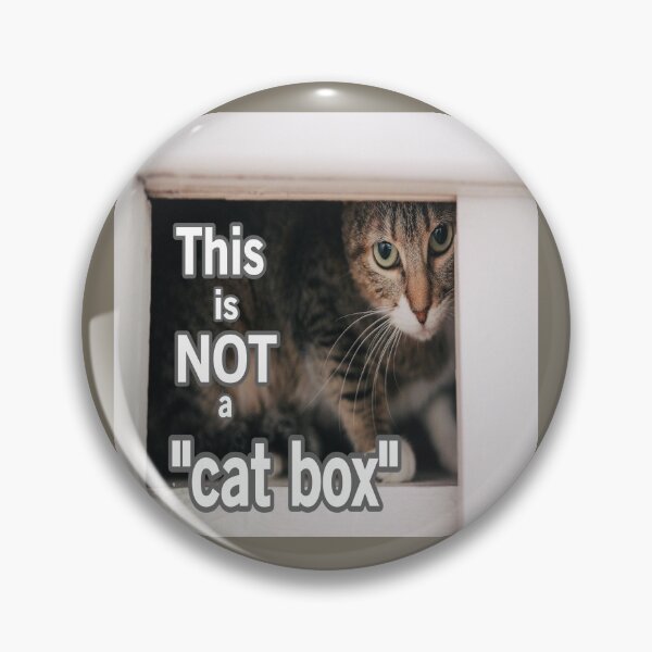 Item preview, This Is Not A Cat Box designed and sold by Surreallytee.