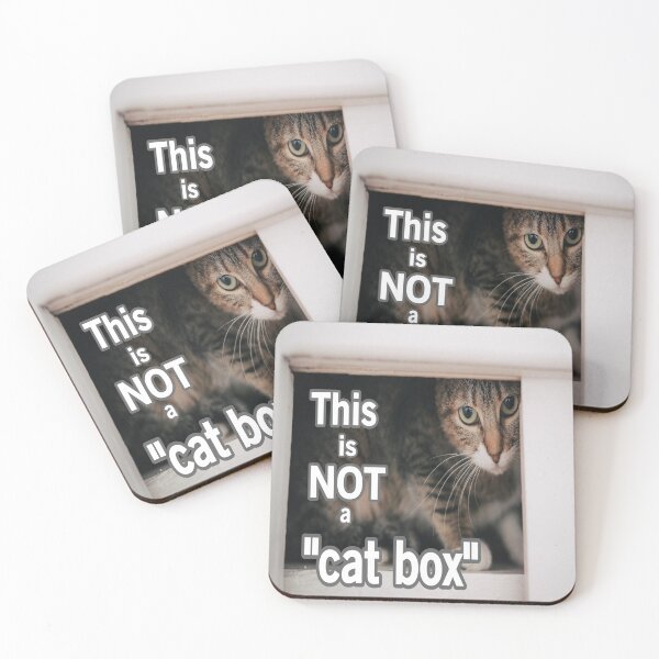 Item preview, This Is Not A Cat Box designed and sold by Surreallytee.