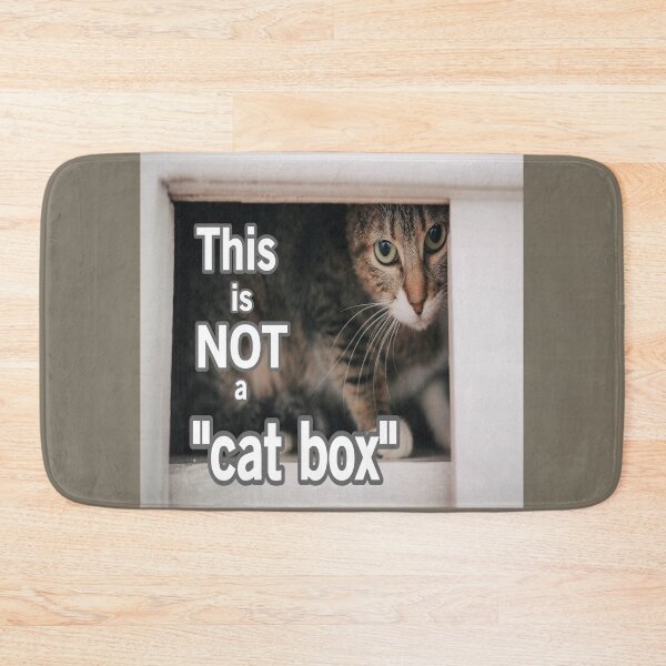 Item preview, This Is Not A Cat Box designed and sold by Surreallytee.