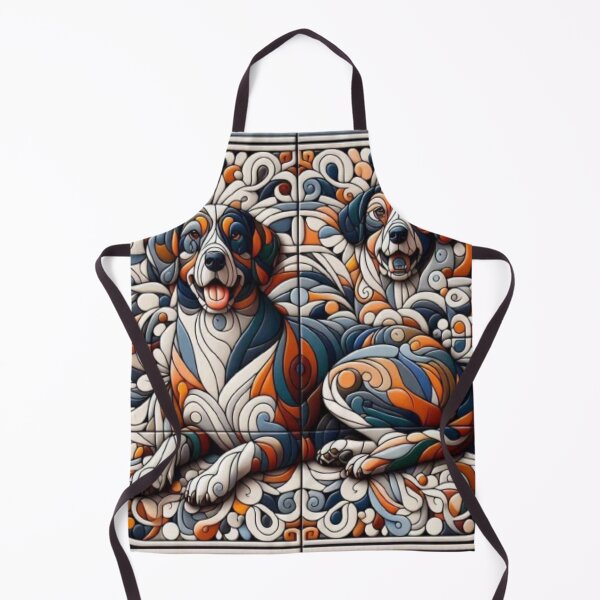 Item preview, Abstract Dog Vasarely Style image Great Design designed and sold by Creat-Des.