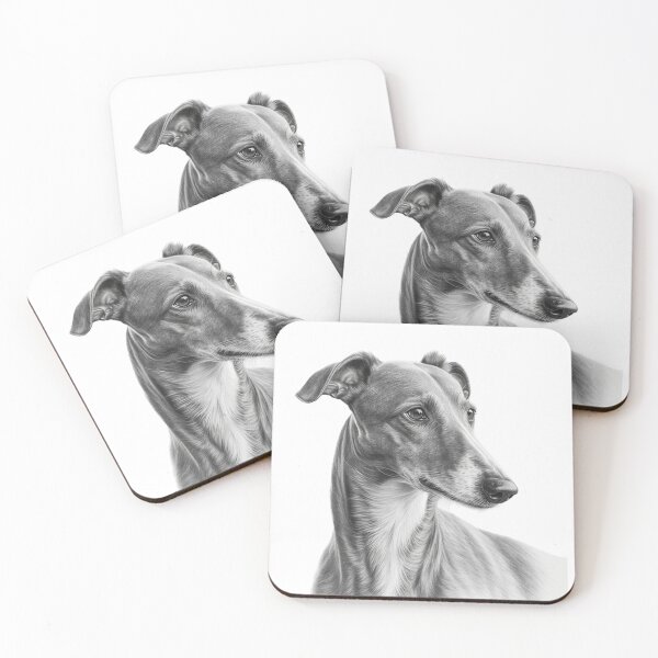 Item preview, Charcoal Greyhound designed and sold by lascositasdetri.
