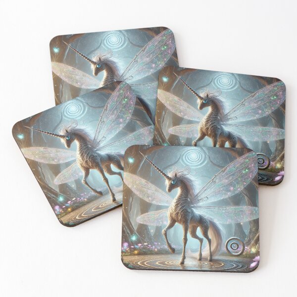 Item preview, Terrifying Dragonfly Unicorn Thing designed and sold by Fantasy Horseys.
