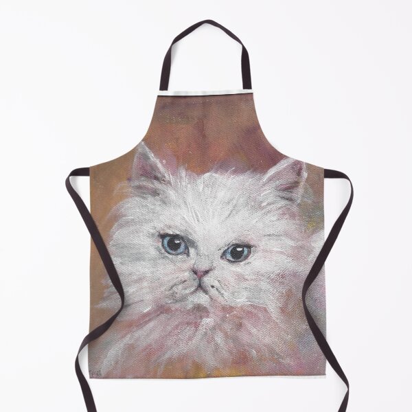 Item preview, Persian cat portrait designed and sold by just3notes.